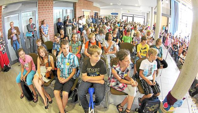 Teamschule - Ihr bekommt so tolle Lehrer [WN, Foto: Dietmar Jeschke]