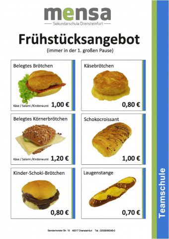 Tägliches Frühstück ein voller Erfolg: Das aktuelle Angebot gibt’s hier!