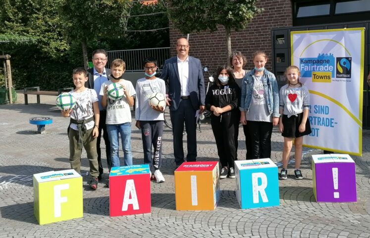 Teamschüler*innen beteiligen sich an „Fairer Woche“