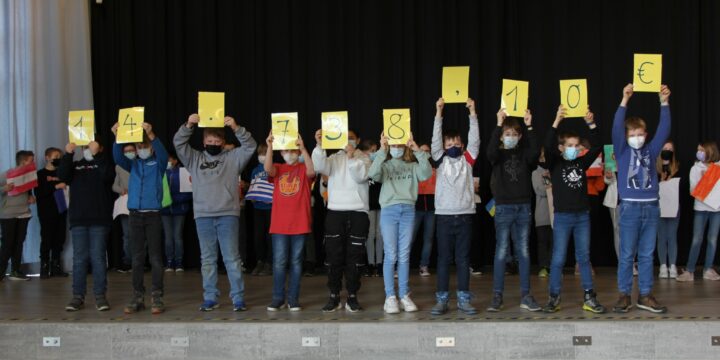 Spende Teamschule, Foto von Dietmar Jeschke