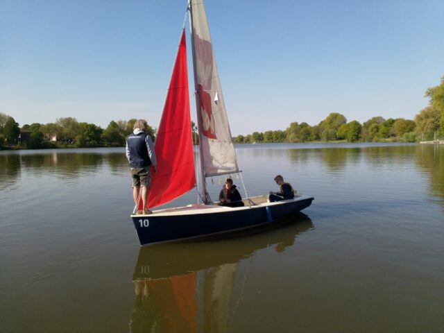 Aasee Sailing Kurs an der Teamschule