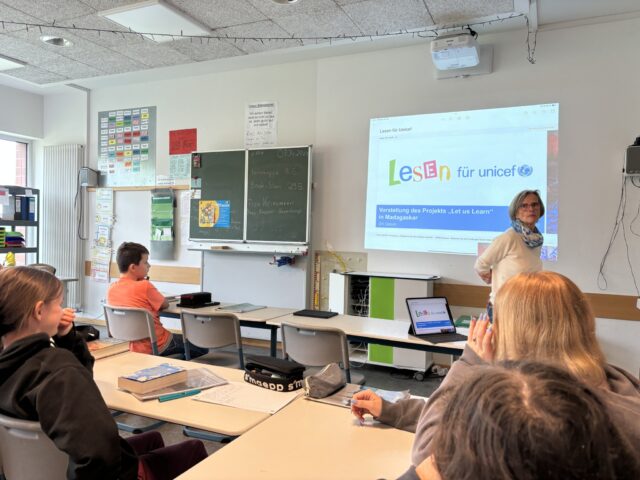 Lesen für Unicef
