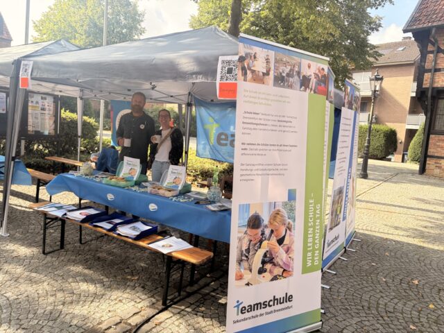 Unser Stand beim Stadtfest in Drensteinfurt