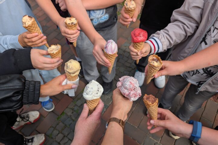 Eis essen